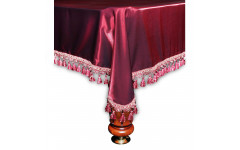 Покрывало Венеция 10фт шёлк бордовое Покрывало Венеция 10фт шёлк бордовое