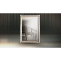 !Зеркало Тоскана 2050 х 1450 (матовый лак,сильвер)